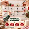 Adventskalender 24 Taschen zum Befüllen, Stoff Produktbild-Vorschau 3