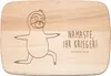 Mr. & Mrs. Panda Schneidebrett Holz Faultier Yoga - Produktbild-Vorschau 1