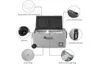 A diagram showing the features of a portable refrigerator. Produktbild-Vorschau