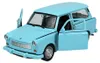 Welly Trabant P601 Kombi Blau 1:34 Die Cast Metall Modell  Produktbild-Vorschau 1