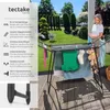 Wäscheständer Life, 18 m Trockenlänge, klappbar - schwarz Produktbild-Vorschau 2