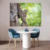 MuchoWow® Poster Eule - Wald - Licht 160x120 cm - Foto Produktbild-Vorschau 5