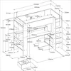 Parisot Hochbett "Online" schwarz, Bett 90x200 mit Produktbild-Vorschau 10