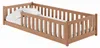 Kinderbett Bodenbett 80x160 cm mit Rausfallschutz, Matratze Produktbild-Vorschau 5