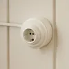 Aufputz Porzellan Retro Rahmen 2-fach I PR1 weiß Produktbild-Vorschau 8