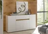 Sideboard "Center" in weiß und Wotan Eiche Kommode 170 x 87 Produktbild-Vorschau 2