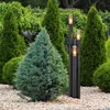 RGB LED Stehleuchte, Edelstahl, Kupfer, schwarz, H 170 cm Produktbild-Vorschau 8