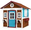 Outsunny houten speelhuisje voor kinderen, met raam, Productafbeelding-voorbeeld 1