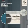 DOMINO Türgriff Drückergarnitur | Türklinke für Zimmertür, Produktbild-Vorschau 6