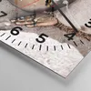 Wanduhr - Quadrat - Glasuhr - Sand Frau Schmuck - 40x40cm - Produktbild-Vorschau 5