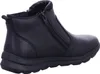 A black leather boot is shown from the side against a white background. Produktbild-Vorschau