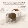 SNOEKIE Katzen Transportbox mit 2 Öffnungen, 49,5 x 32 x Produktbild-Vorschau 5