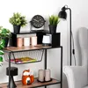 Mensola angolare da cucina nera 47x32x15,5 cm Anteprima dell’immagine prodotto 6