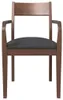 vidaXL Sedie da pranzo con cuscino 2 pz. Legno massiccio Anteprima dell’immagine prodotto 5
