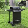 Plynový gril Outsunny 7 KW s grilovacím vozíkem včetně 3 Náhled obrázku produktu 3