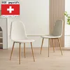 Esszimmerstühle 4er Set FANO beige- Komfortabler Produktbild-Vorschau 2