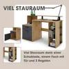 byLIVING Schreibtisch LOUIS / in Artisan-Eiche-Optik und Produktbild-Vorschau 5