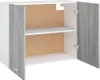 Pensile Grey Sonoma 80x31x60 cm Materiale a base di legno Anteprima dell’immagine prodotto 5