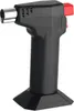 A black kitchen gas burner with a red ignition button and a silver nozzle, set against a white background. Produktbild-Vorschau