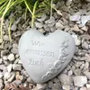 Grabherz Gedenkstein - Wir vermissen Euch - Grabschmuck Produktbild-Vorschau 3