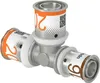 UPONOR S-Press PLUS T-Stück, reduziert, 20, 20, 16, 1 Stk. Produktbild-Vorschau 1