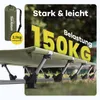 Campingbett klappbar bis 150 kg – faltbares Feldbett aus Produktbild-Vorschau 6
