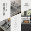 QUADRON Abtropfkorb, Abtropfgestell für Spüle | Größe 30 x Produktbild-Vorschau 4
