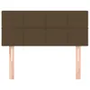 vidaXL Kopfteil Dunkelbraun 80x5x78/88 cm Stoff Produktbild-Vorschau 3