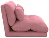 vidaXL Verstellbarer Fußsessel Rosa Samt Produktbild-Vorschau 5