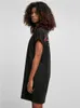 Urban Classics - Damen Rainbow T-Shirt Kleid BLACK XS Produktbild-Vorschau 8