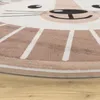 Kinderteppich Teppich Kinderzimmer Rund Spielmatte Produktbild-Vorschau 3