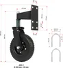 Rullo per cancello Wiltec con portata fino a 275 kg, rullo Anteprima dell’immagine prodotto 3