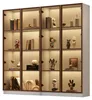 Lot de 2 vitrines - 80 x 40 x 160 cm, blanc - Éclairage LED Voir les images du produit 17