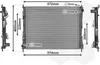 VAN WEZEL 43002375 Kühler Wasserkühler Motorkühler für Produktbild-Vorschau 1