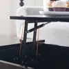 CLIPOP Couchtisch，100x50x40.5cm Hochglänzender Sofatisch Produktbild-Vorschau 6