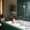 AVAPAX | Duschstange aus Edelstahl - 744 mm Länge - Gold Produktbild-Vorschau 2