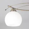 Lindby Deckenlampe Leanda, 80 cm, vierflammig, Metall, Glas Produktbild-Vorschau 3