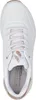 Top-down view of a white Skechers sneaker. Náhled obrázku produktu
