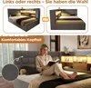 okwish L-förmiges Schlafsofa 140x190 Tagesbett mit Produktbild-Vorschau 5