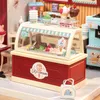 puzzle 3D, mini-casa fai da te, gelato pieno di gusti, Anteprima dell’immagine prodotto 8