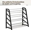 Schuhregale, Schuhschrank, 5 Ebenen Schräg Schuhablage, Produktbild-Vorschau 6