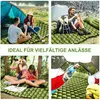 Camping Isomatte mit Fußpumpe 198×72×8 cm, Outdoor Produktbild-Vorschau 5