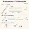 enjoy solar® verstellbare Aluminium-Dreiecke-Halterung mit Produktbild-Vorschau 7