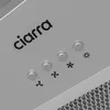 Close-up of a range hood's control panel. Voir les images du produit