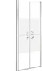 vidaXL Porte de douche semi-mate ESG 76x190 cm Voir les images du produit 1