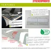 Marketing material showcasing product features and comparisons. Produktbild-Vorschau