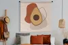 MuchoWow® Wandteppich Wandbehang Sommer - Avocado - Pastell Produktbild-Vorschau 4