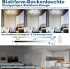 LARS360 LED 180W Dimmbare Deckenleuchte mit Fernbedienung, Produktbild-Vorschau 7