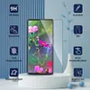 A product image showcasing a screen protector for a Google Pixel 6, with various features highlighted through icons and text. Produktbild-Vorschau