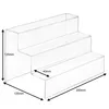 Dekotreppe 3-Stufig (200x125x125mm) aus glasklarem Produktbild-Vorschau 3